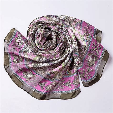 silk scarves for women